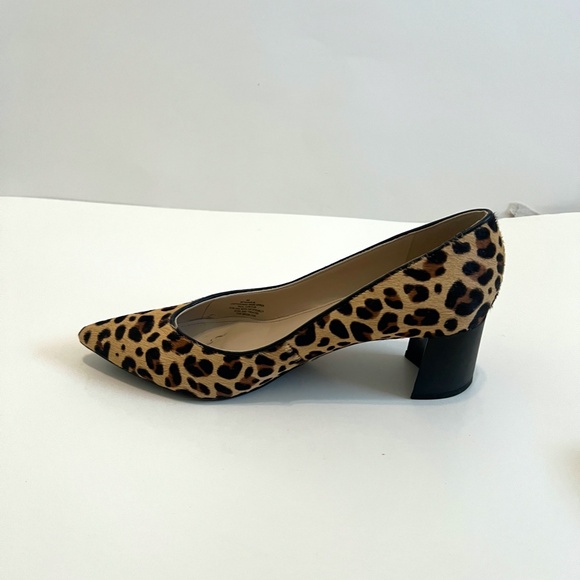 EUC Marc Fisher Leopard Print Calf Hair Pumps - Size 8M - Picture 9 of 16